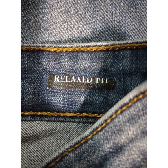 Judy Blue Jeans Womens 5 27 Blue Distressed Relaxed Fit‎ Mid Rise Stretch Denim - Picture 6 of 8